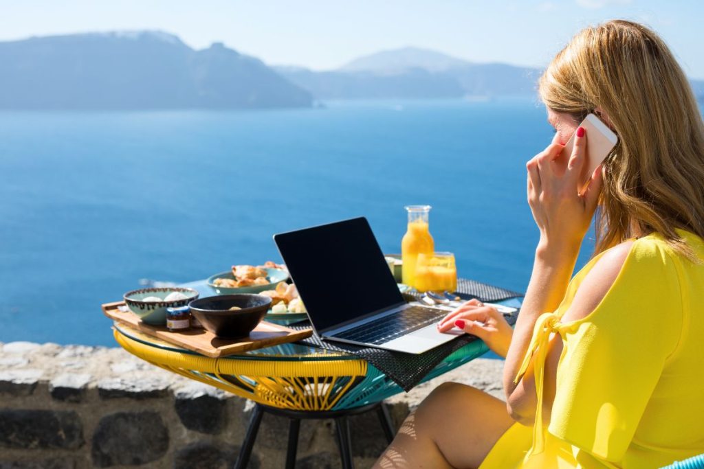 Télétravail en pleine canicule